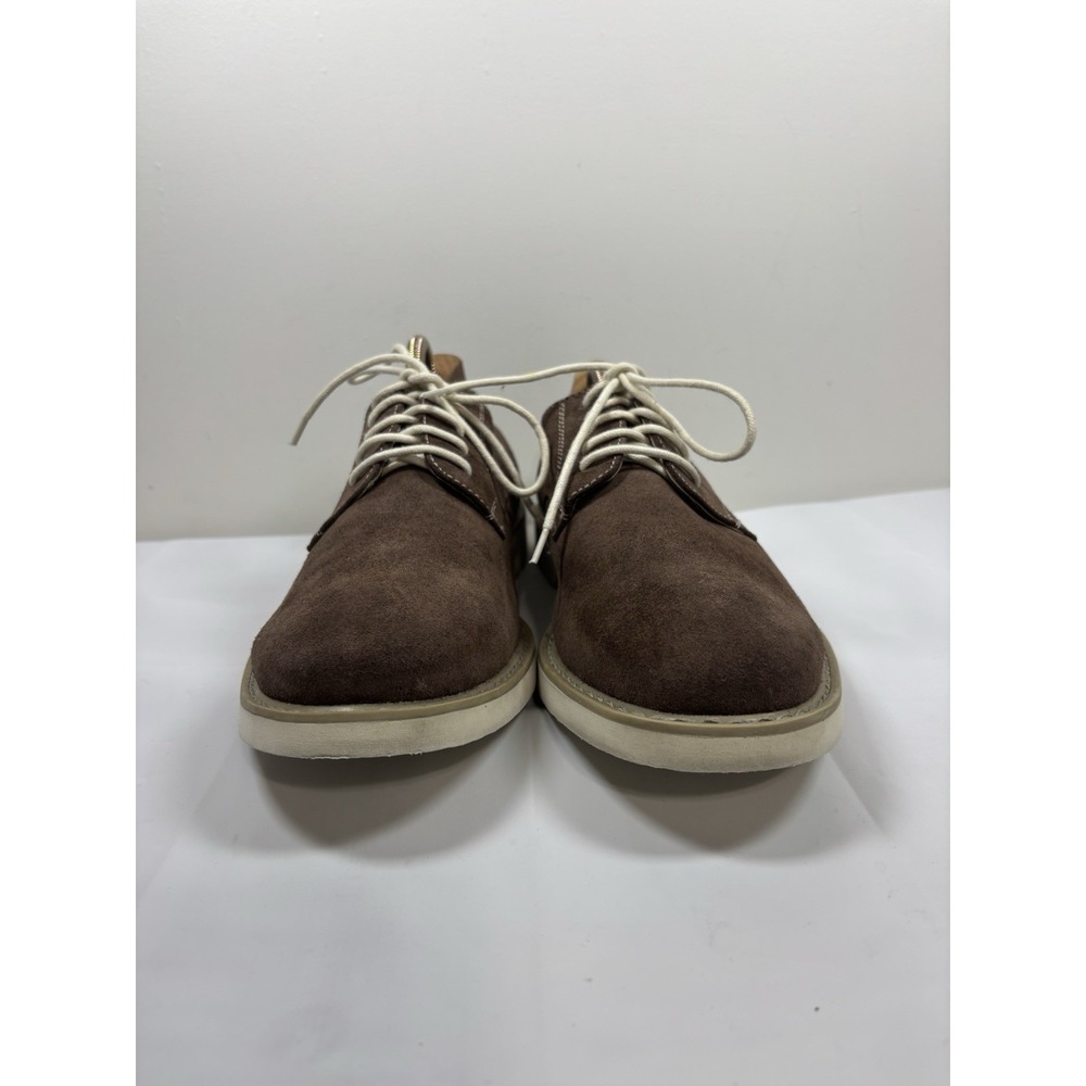 Florsheim Mens 11 M Highland Plan Toe Brown Suede Casual Comfort Shoes Oxfords - Picture 2 of 12